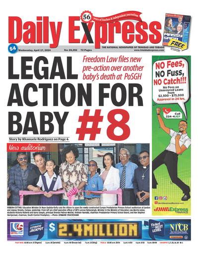 The first was Joshua Williams, 25. . Express news trinidad
